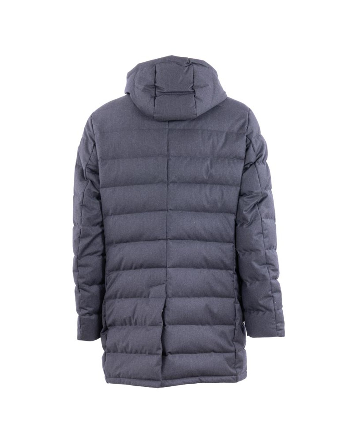 shop MOORER  Giaccone: Moorer cappotto monopetto "Calandri LL" dalla linea dritta imbottito in piuma d'oca e trapuntato a boudin.
Cappuccio staccabile.
Stacchino imbottito removibile.
Vestibilità regolare.
Doppia chiusura frontale con zip e bottoni in corno.
Tasche laterali a filetto e pattina.
Composizione: 90% LANA VERGINE,5% POLIURETANICA,5% CASHMERE.
Made in Italy.. CALANDRI LL-V1980 number 5144597